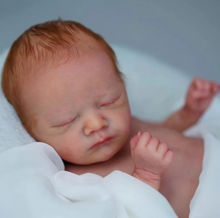 NPK 18inch Reborn Doll Kit Charlotte with Bent Legs Unfinished Sleeping Newborn Baby Parts with Body
NPK 18inch Reborn Doll Kit Charlotte with Bent Legs Unfinished Sleeping Newborn Baby Parts with Body