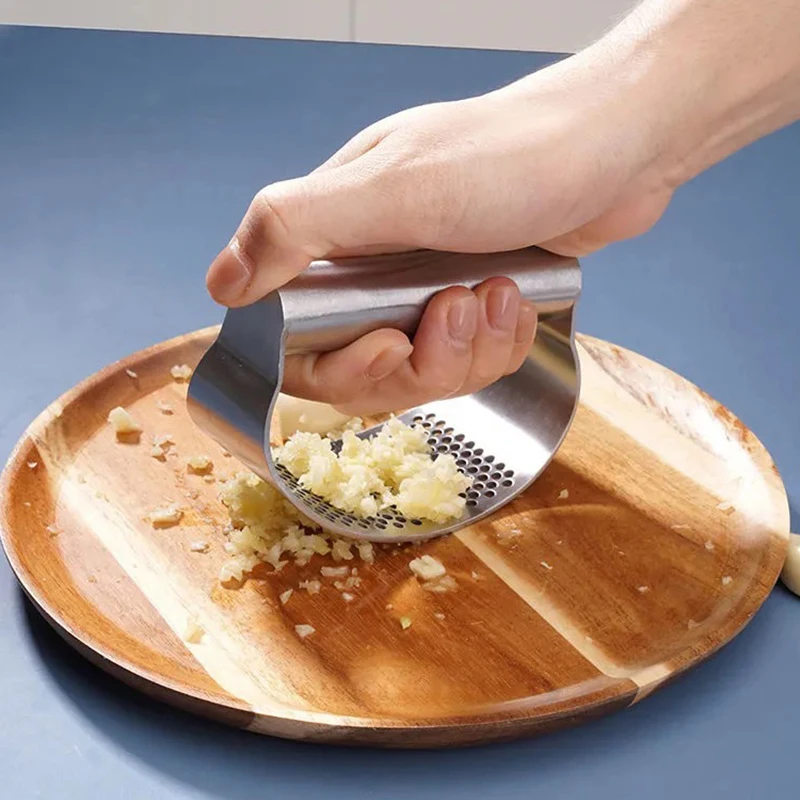 Stainless Steel Garlic Press Manual Garlic Crusher Grinding Slicer Chopper Multi-function Vegetable Cooking Tools
Stainless Steel Garlic Press Manual Garlic Crusher Grinding Slicer Chopper Multi-function Vegetable Cooking Tools