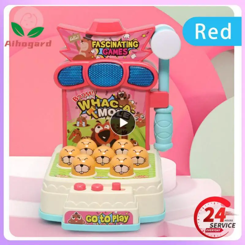1Set Pounding Hamster Game Toy Plastic Hammering Ball Hammer Box Toys With Lights Puzzle Parent-child Game Educational Toys
1Set Pounding Hamster Game Toy Plastic Hammering Ball Hammer Box Toys With Lights Puzzle Parent-child Game Educational Toys