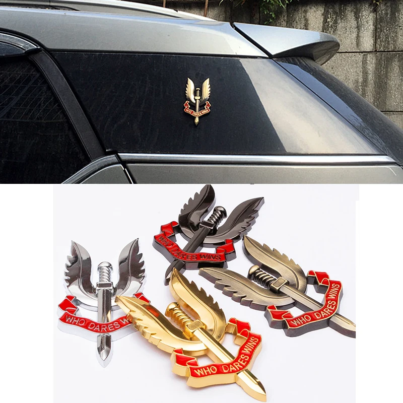 Metal SAS Emblem Sticker for Buick Peugeot 208 Ford Mustang Focus civic Toyota Hyundai Decal Auto Universal Exterior Accessories 
Metal SAS Emblem Sticker for Buick Peugeot 208 Ford Mustang Focus civic Toyota Hyundai Decal Auto Universal Exterior Accessories