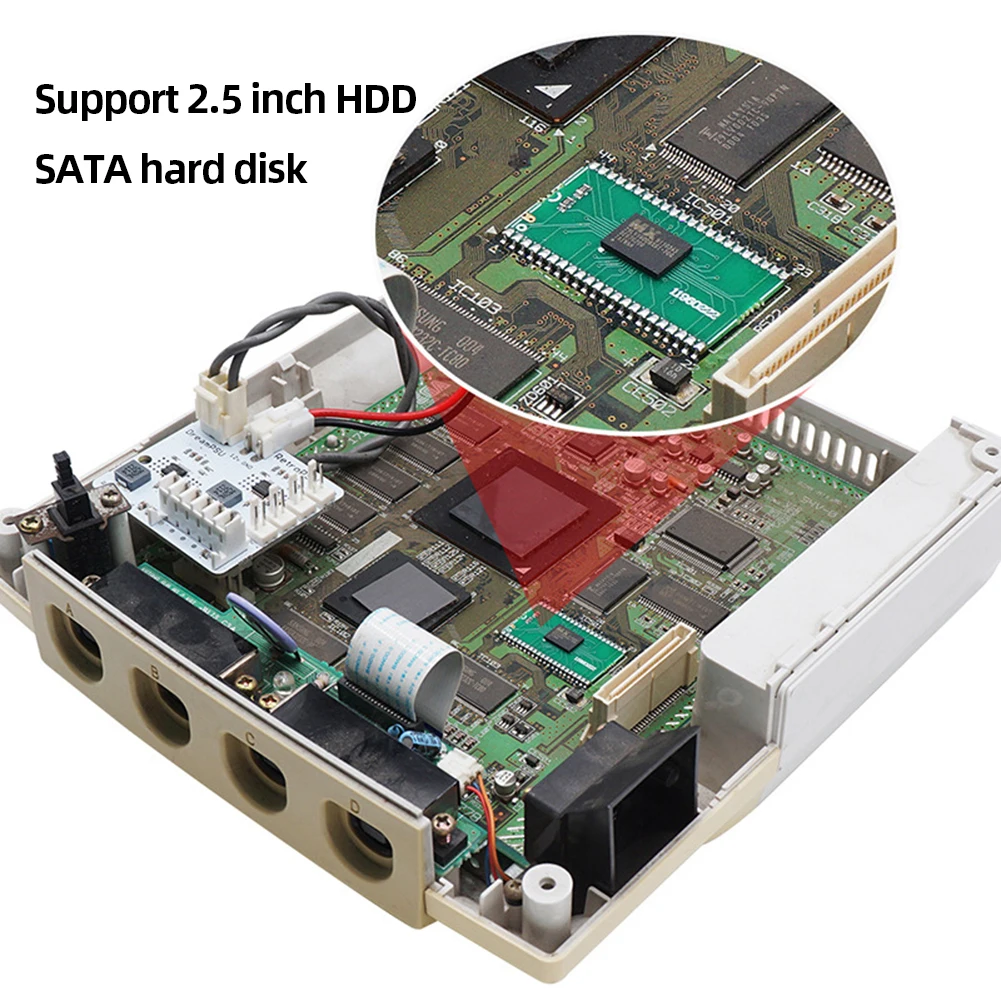 2.5inch Converter Adapter Card with SATA HDD Hard Driver Card Game Accessory HDD Hard Disk Adapter for DC VA0 VA1 Motherboard
2.5inch Converter Adapter Card with SATA HDD Hard Driver Card Game Accessory HDD Hard Disk Adapter for DC VA0 VA1 Motherboard