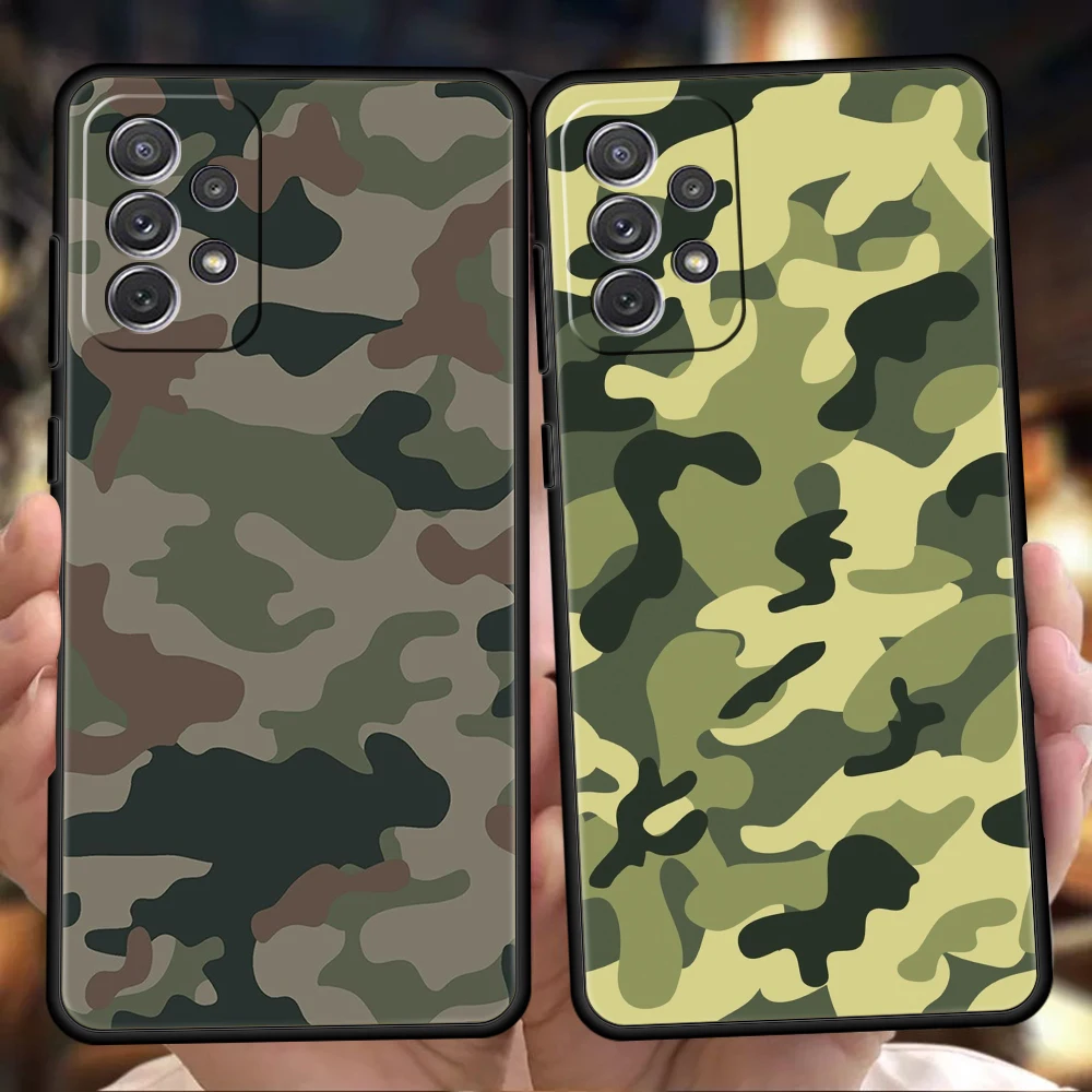 Camouflage Camo Silicone Case For Samsung Galaxy A32 A52 A14 A13 A22 A72 A51 A71 A41 A11 A31 A21S 5G Luxury Phone Cover Shell
Camouflage Camo Silicone Case For Samsung Galaxy A32 A52 A14 A13 A22 A72 A51 A71 A41 A11 A31 A21S 5G Luxury Phone Cover Shell