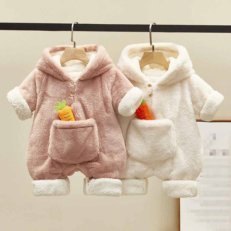 2022 Newborn Baby Rompers Autumn Winter Warm Baby Boys Costume Baby Girls Clothing Solid Cute Overall Baby Jumpsuits
2022 Newborn Baby Rompers Autumn Winter Warm Baby Boys Costume Baby Girls Clothing Solid Cute Overall Baby Jumpsuits