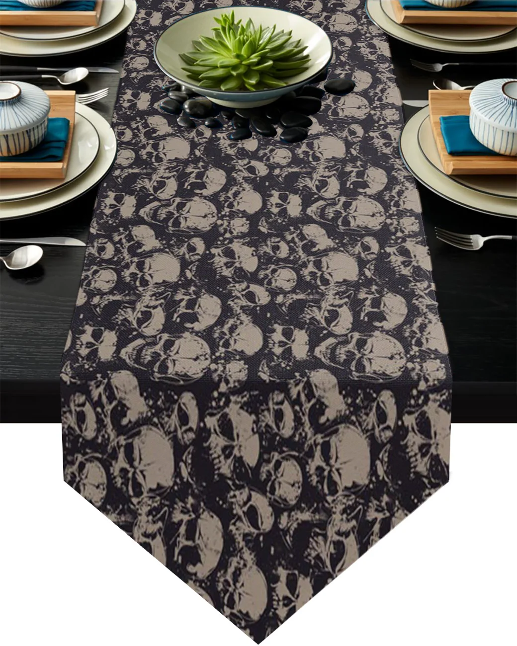 Skull Head Horror Coffee Table Decor Tablecloth Wedding Decoration Dinning Table Decoration Table Runner
Skull Head Horror Coffee Table Decor Tablecloth Wedding Decoration Dinning Table Decoration Table Runner