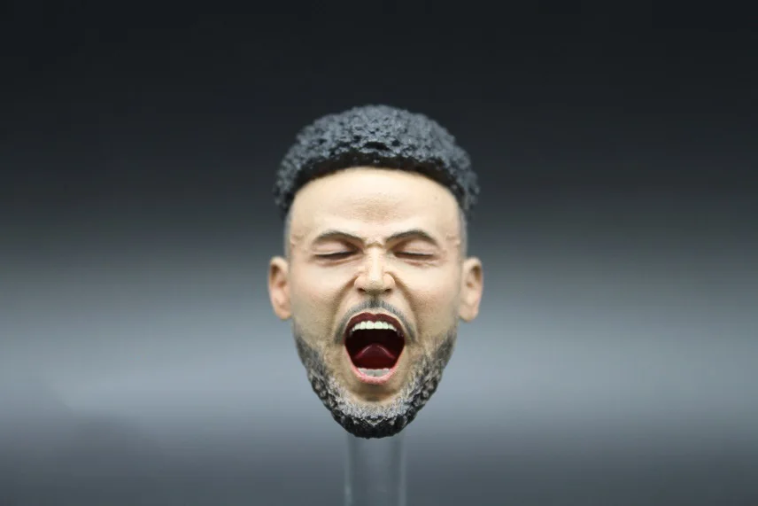 1/6 Male Soldier Basketball Star Curry Roaring Head Carving Model Accessories Fit 12'' Action Figure Body In Stock 
1/6 Male Soldier Basketball Star Curry Roaring Head Carving Model Accessories Fit 12'' Action Figure Body In Stock