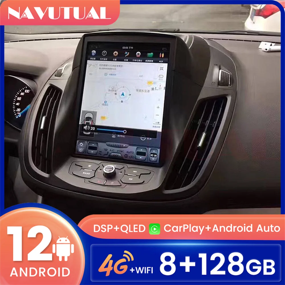 10.4" Tesla Car DVD Multimedia Player 2 Din Radio For Ford Kuga III C-MAX Android 12 Screen GPS Navigation WIFI 4G Carplay
10.4" Tesla Car DVD Multimedia Player 2 Din Radio For Ford Kuga III C-MAX Android 12 Screen GPS Navigation WIFI 4G Carplay
