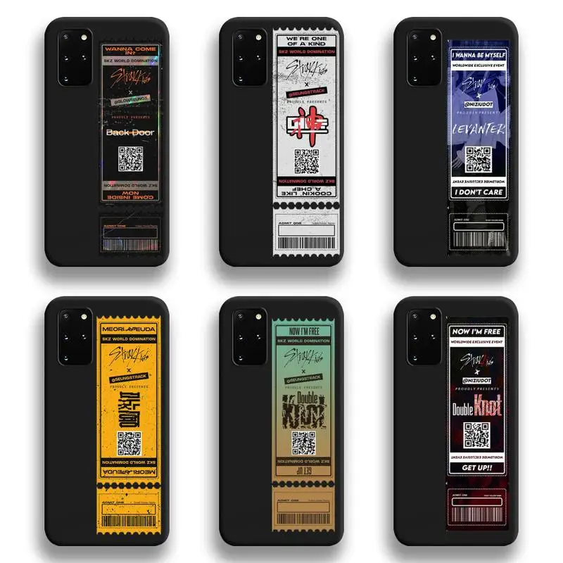 Stray Kids Air tickets Design Phone Case For Samsung Galaxy S21 Plus Ultra S20 FE M11 S8 S9 plus S10 5G lite 2020
Stray Kids Air tickets Design Phone Case For Samsung Galaxy S21 Plus Ultra S20 FE M11 S8 S9 plus S10 5G lite 2020