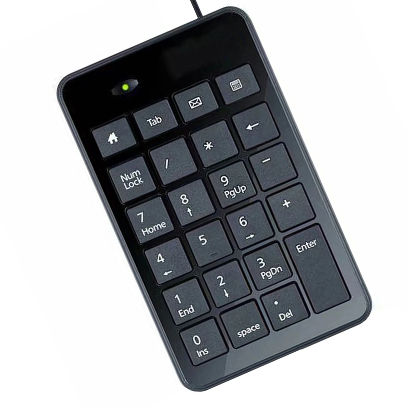

Number Pad For Laptop Mini Compact Numeric Keyboard With 23 Keys For Fast Financial Accounting Wired Compact Number Key External