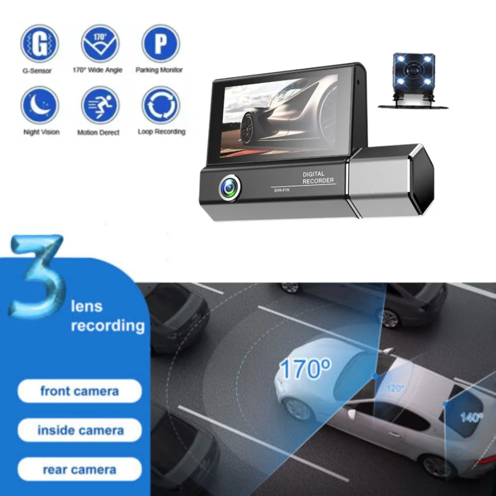 3-канальный Автомобильный видеорегистратор HD 1080P, 3-объективный внутренний Автомобильный видеорегистратор, трехсторонняя камера, видеореги...
3-канальный Автомобильный видеорегистратор HD 1080P, 3-объективный внутренний Автомобильный видеорегистратор, трехсторонняя камера, видеореги...
