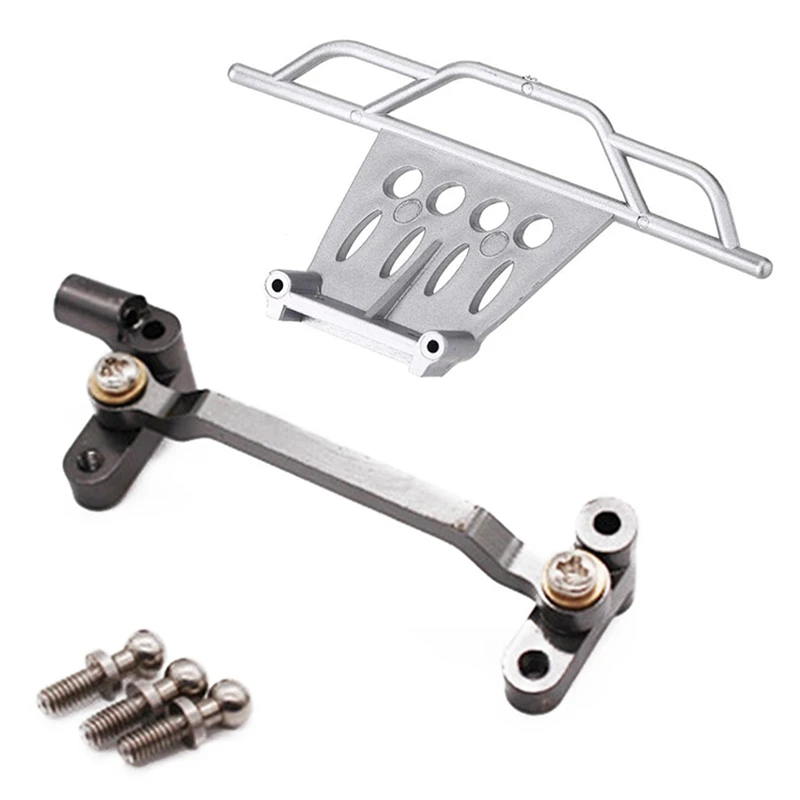 1 комплект металлических деталей для установки рулевого цилиндра и 1 шт. деталь переднего бампера для радиоуправляемых автомобилей 1/18 Wltoys
1 комплект металлических деталей для установки рулевого цилиндра и 1 шт. деталь переднего бампера для радиоуправляемых автомобилей 1/18 Wltoys