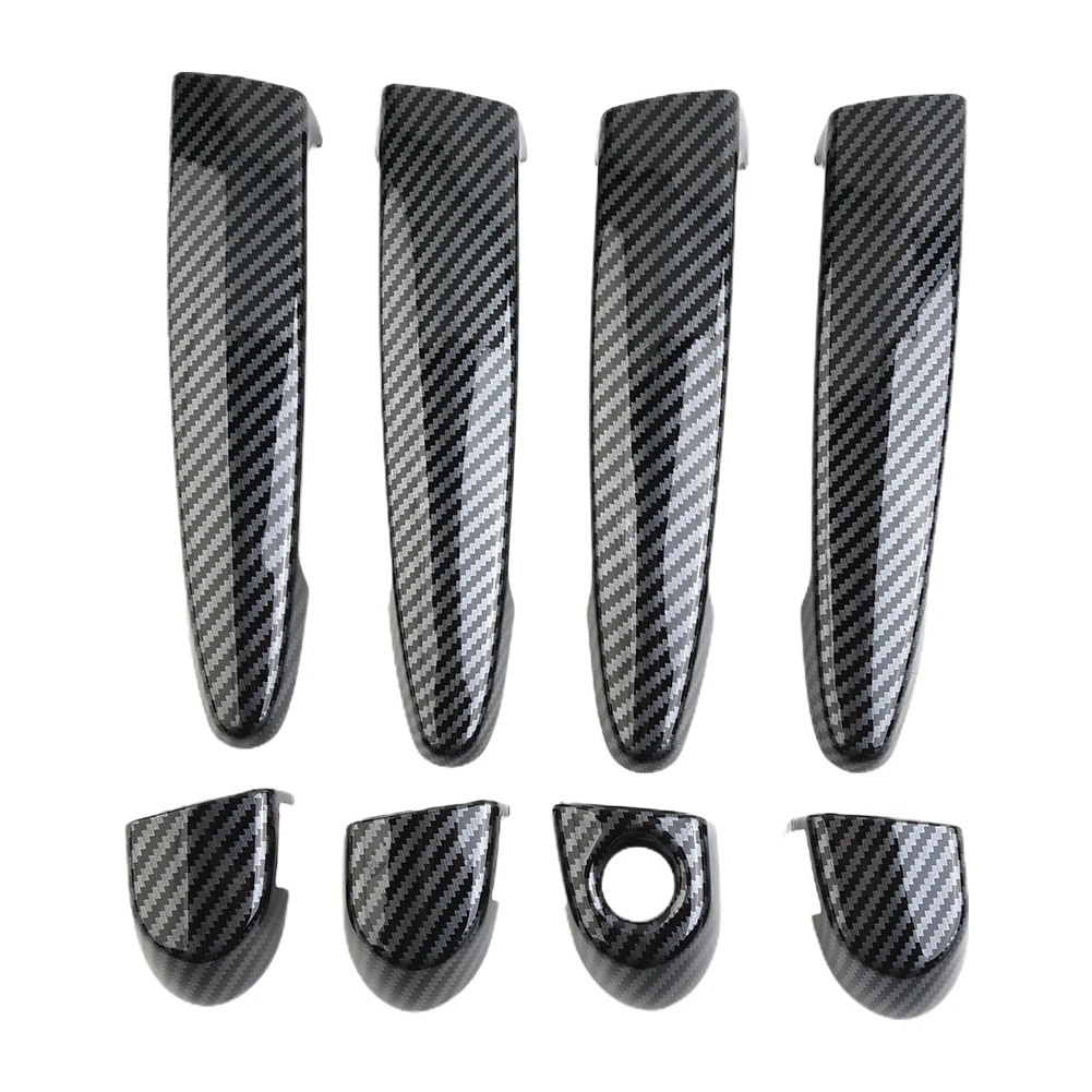 Car Covers Trims ABS Plastic Carbon Fiber Comfortable Door Handle Easy To Install Quality ABS Replacement Parts
Car Covers Trims ABS Plastic Carbon Fiber Comfortable Door Handle Easy To Install Quality ABS Replacement Parts