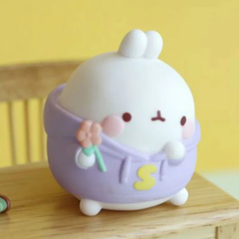 Original Molang Rabbit Mbti Test Toys Action Figure Surpresa Cute Model Birthday Gift Desktop Ornament Collection Collectible
Original Molang Rabbit Mbti Test Toys Action Figure Surpresa Cute Model Birthday Gift Desktop Ornament Collection Collectible