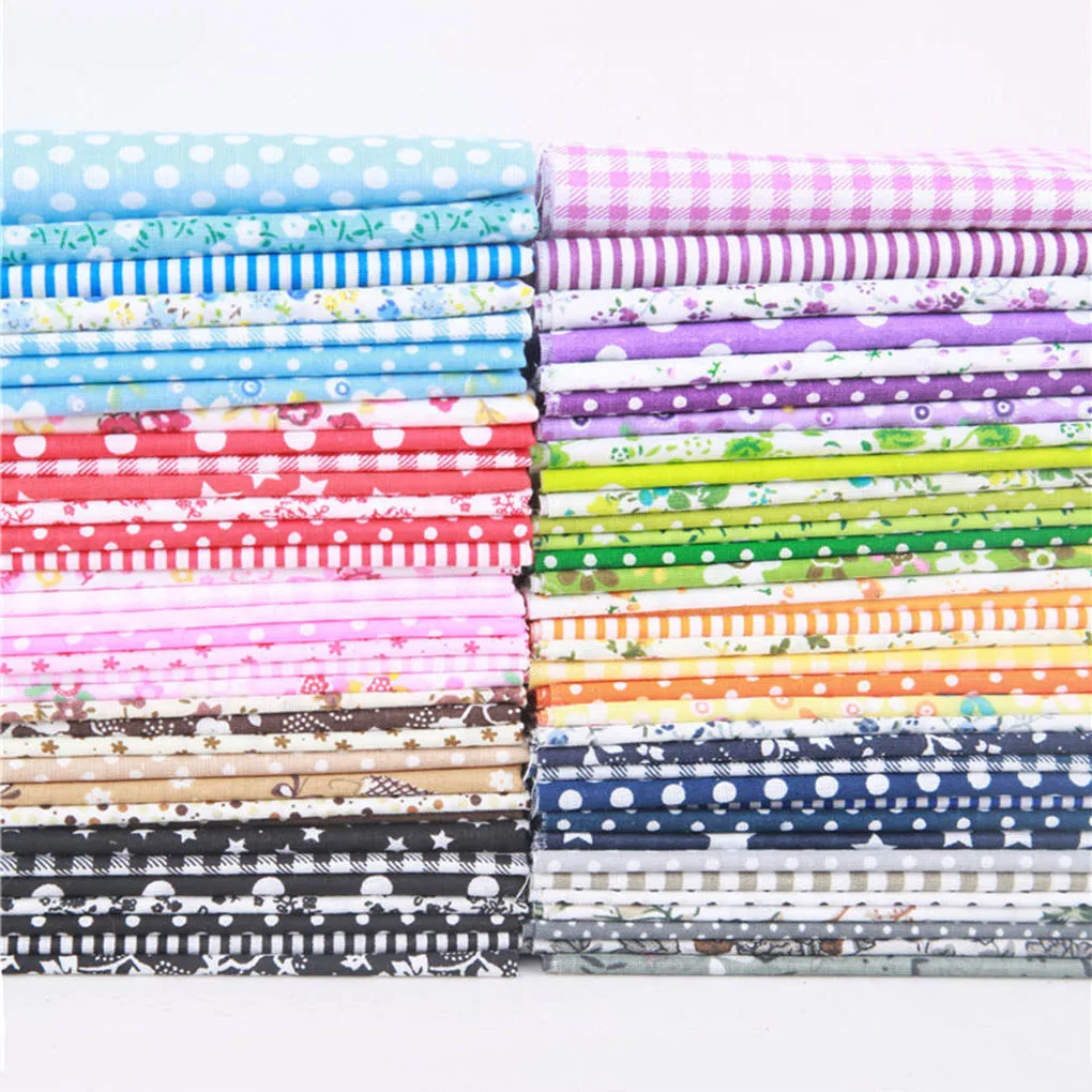 56pcs Handmade Cotton Patchwork DIY Crafts Floral Cloth Home Decoration Fabric 25x25cm Color Random
56pcs Handmade Cotton Patchwork DIY Crafts Floral Cloth Home Decoration Fabric 25x25cm Color Random