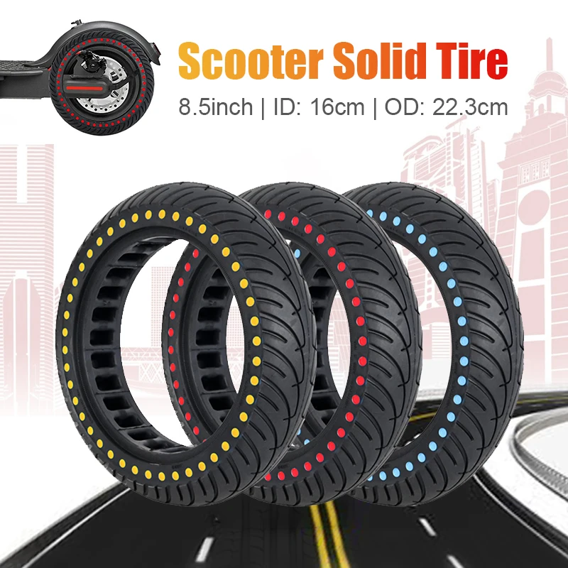 Rubber Solid Tire 8.5inch Tire Replacement for M365/Pro/4S/Pro2 Electric Scooter Puncture-Resistant Explosion-Proof Solid Tire
Rubber Solid Tire 8.5inch Tire Replacement for M365/Pro/4S/Pro2 Electric Scooter Puncture-Resistant Explosion-Proof Solid Tire