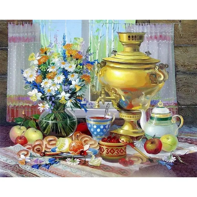GATYZTORY Frame DIY Painting By Numbers Kits Flower Fruit Picture Acrylic Paint By Numbers Diy Gift For Home Decors Artwork
GATYZTORY Frame DIY Painting By Numbers Kits Flower Fruit Picture Acrylic Paint By Numbers Diy Gift For Home Decors Artwork