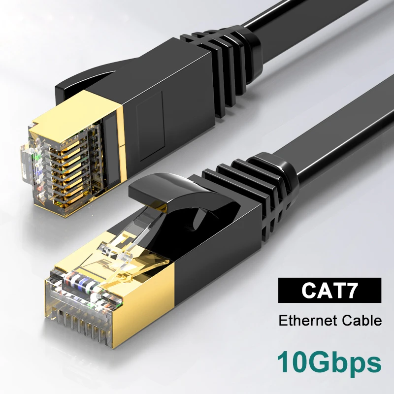 OMAY Ethernet Cable RJ45 Cat7 Lan Cable UTP Network Cable for Compatible Patch Cord for Modem Router
OMAY Ethernet Cable RJ45 Cat7 Lan Cable UTP Network Cable for Compatible Patch Cord for Modem Router