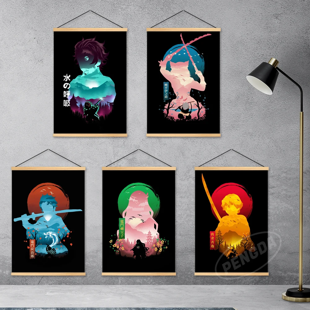 Hd Print Canvas Demon Slayer Wooden Hanging Kamado Tanjirou Home Decor Hashibira Inosuke Painting Pictures Anime Poster Wall Art
Hd Print Canvas Demon Slayer Wooden Hanging Kamado Tanjirou Home Decor Hashibira Inosuke Painting Pictures Anime Poster Wall Art