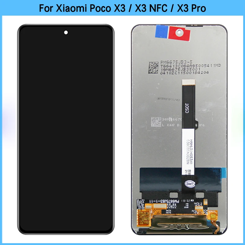 6.67'' For Xiaomi Poco X3 NFC X3 Pro LCD Display Touch Screen Panel Sensor Digitizer Assembly For Poco X3 LCD Touch Replace
6.67'' For Xiaomi Poco X3 NFC X3 Pro LCD Display Touch Screen Panel Sensor Digitizer Assembly For Poco X3 LCD Touch Replace