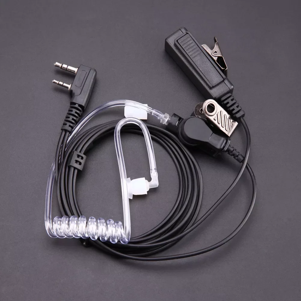 2 Pin Practical Covert Acoustic Tube Earpiece Headset Mic For Baofeng Kenwood UV-5R Radiation-Proof Earphones
2 Pin Practical Covert Acoustic Tube Earpiece Headset Mic For Baofeng Kenwood UV-5R Radiation-Proof Earphones
