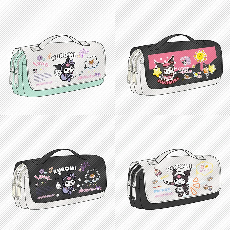 New Sanrio Kawaii Kuromi Cartoon Ins Student Pencil Bag Multifunction Stationery School Supplies Children's Gifts
New Sanrio Kawaii Kuromi Cartoon Ins Student Pencil Bag Multifunction Stationery School Supplies Children's Gifts