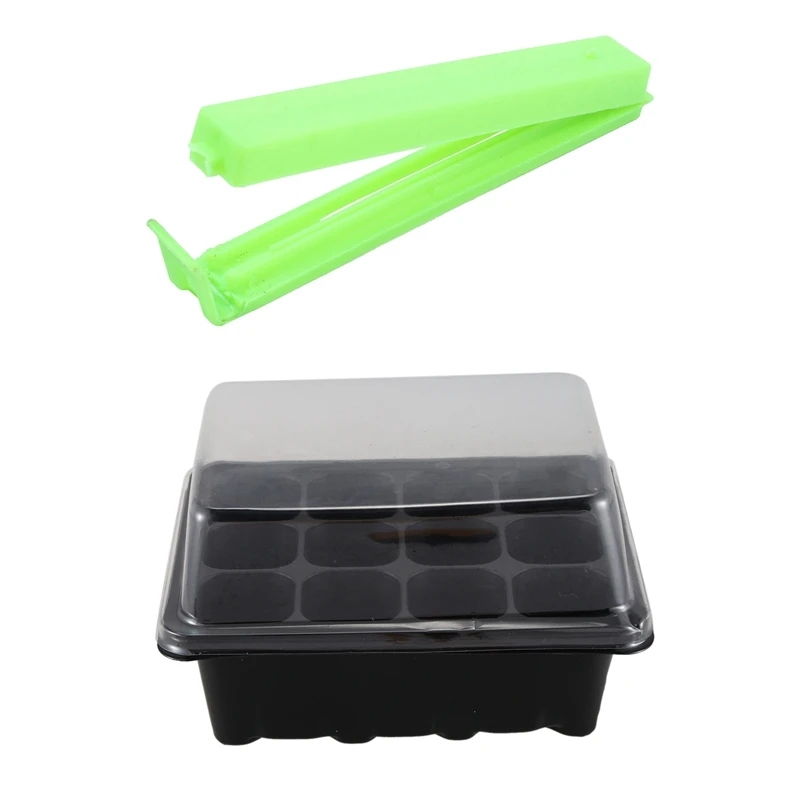 1 Set Germination Seed Starter Tray Seed Box Flower Plant Pot & 10 Pcs Kitchen Storage Food Snacks Sealed Bag Clip
1 Set Germination Seed Starter Tray Seed Box Flower Plant Pot & 10 Pcs Kitchen Storage Food Snacks Sealed Bag Clip