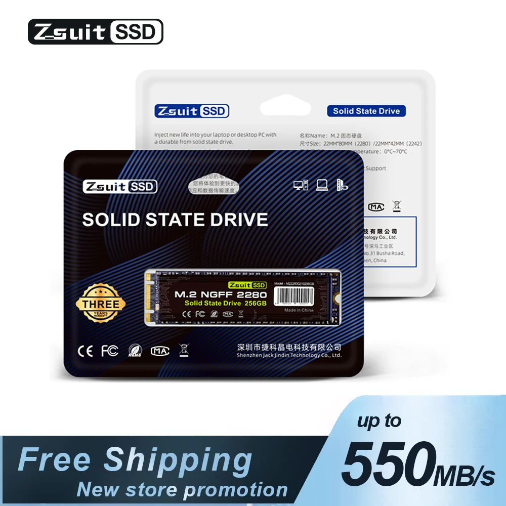 Zsuit SSD m2 NVME 22801tb 512gb256GB 128GB M.2 PCIE 3.0*4 Internal Solid State Drives Hard Disk For Laptop Desktop ngff 2900mb/s
Zsuit SSD m2 NVME 22801tb 512gb256GB 128GB M.2 PCIE 3.0*4 Internal Solid State Drives Hard Disk For Laptop Desktop ngff 2900mb/s