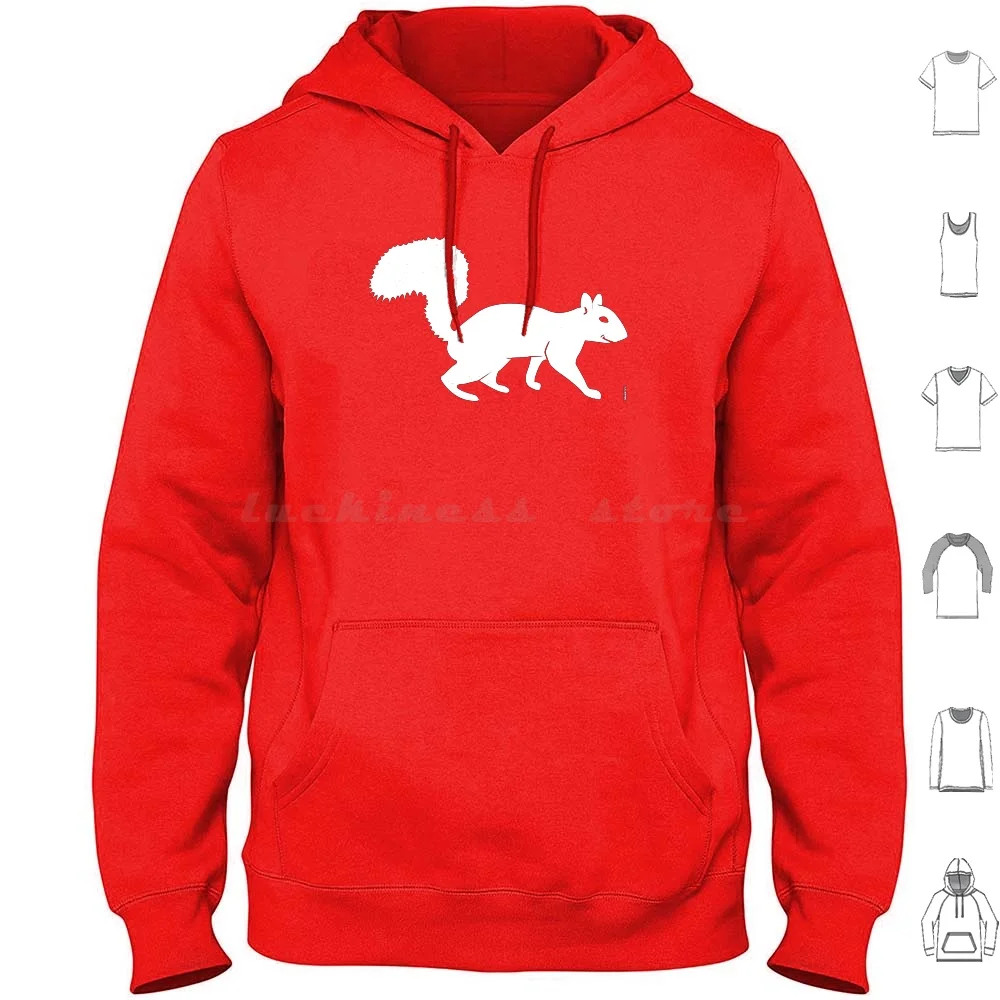 White Squirrel Hoodie cotton Long Sleeve Squirrel White Squirrel White Tail Animal Rodent Nature Forest Creature Funny
White Squirrel Hoodie cotton Long Sleeve Squirrel White Squirrel White Tail Animal Rodent Nature Forest Creature Funny