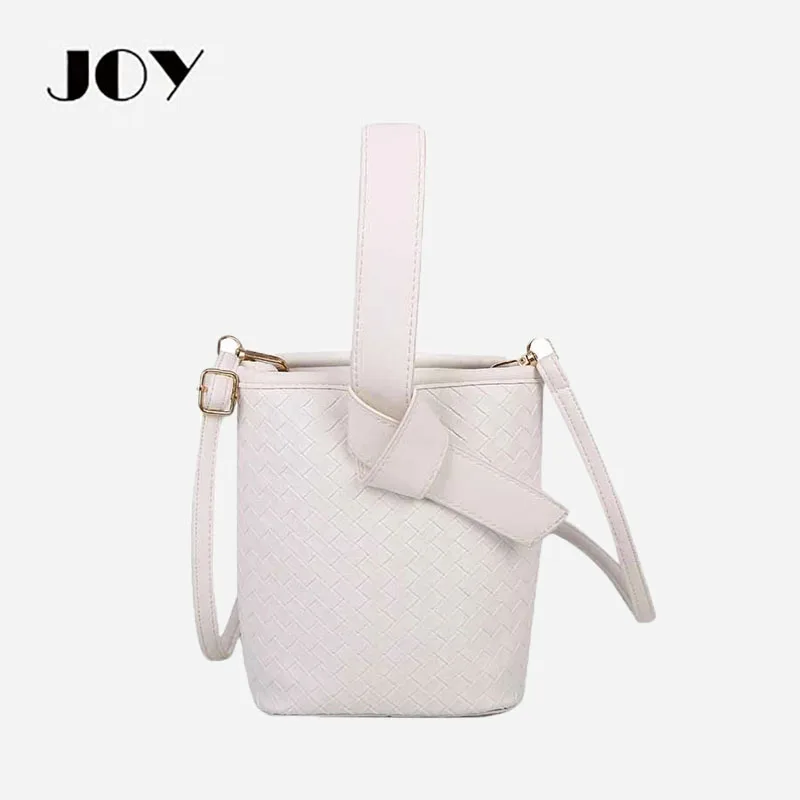 JOY Women's Bag Fashion Handbag New Woven Shoulder Messenger Bag Women Bucket Bag
JOY Women's Bag Fashion Handbag New Woven Shoulder Messenger Bag Women Bucket Bag