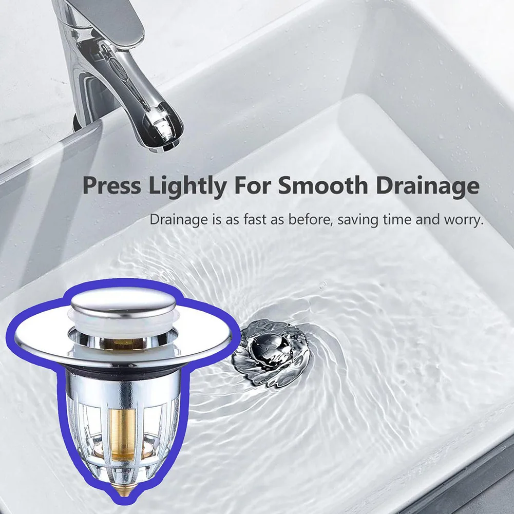 Bathroom Sink Plug Stopper Wash Basin Core Bounce Up Drain Filter Shower Sink Filter Plug Kitchen Bathtub Stopper
Bathroom Sink Plug Stopper Wash Basin Core Bounce Up Drain Filter Shower Sink Filter Plug Kitchen Bathtub Stopper
