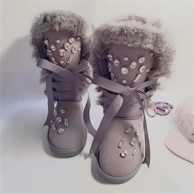 Classic thick bottom waterproof table hand custom plus fleece warm boots casual large size women 35-44
Classic thick bottom waterproof table hand custom plus fleece warm boots casual large size women 35-44