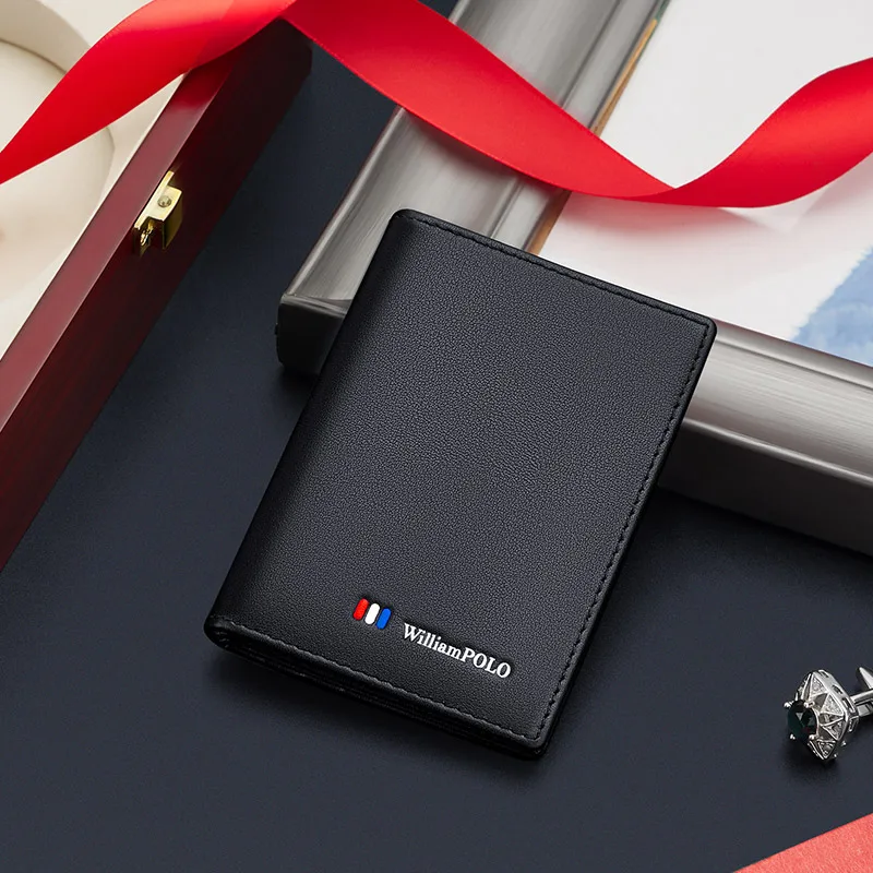 Genuine leather mini card holder, fashionable and multifunctional card bag, lightweight and small clip
Genuine leather mini card holder, fashionable and multifunctional card bag, lightweight and small clip