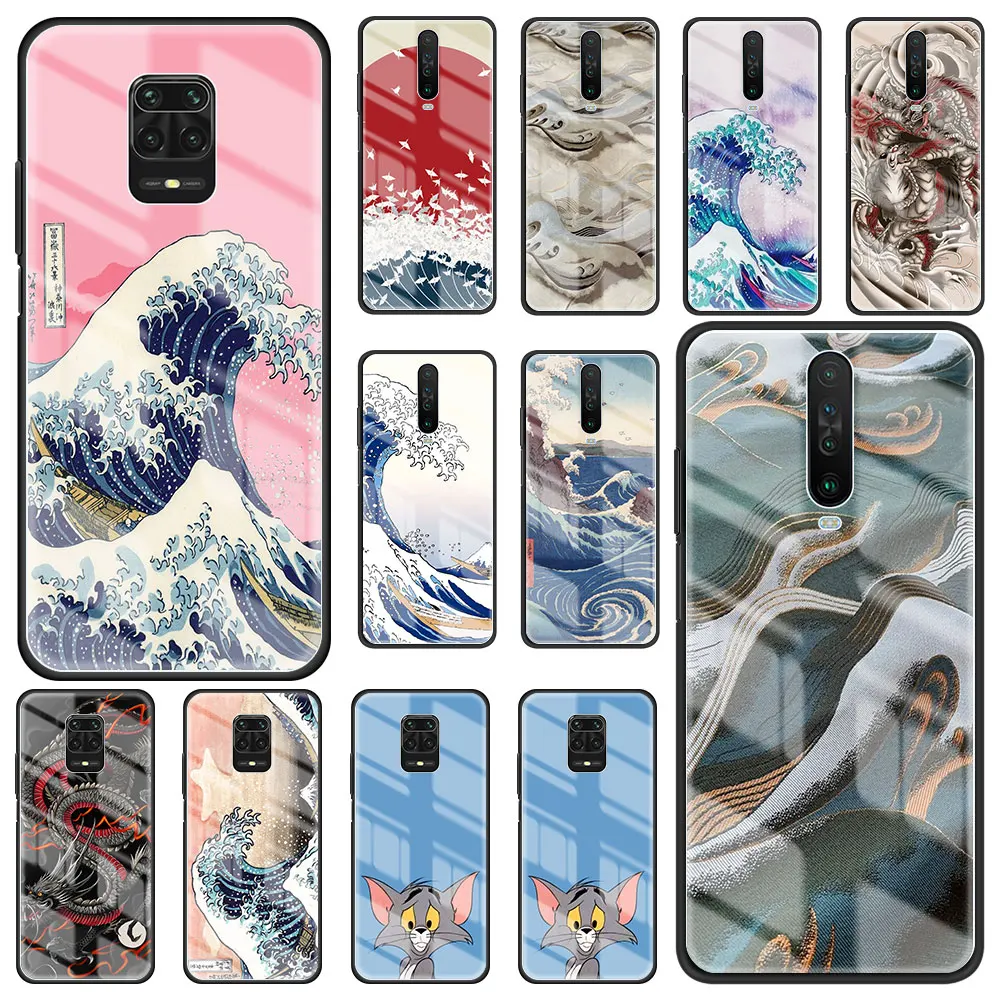 Japanese Wave Anime Dragon Tempered Glass Phone Case for Redmi Note 10 11 Pro 11S 10S Note 9 9T 9S 9A 9C 8 8T 8A 7 6 Hard Cover
Japanese Wave Anime Dragon Tempered Glass Phone Case for Redmi Note 10 11 Pro 11S 10S Note 9 9T 9S 9A 9C 8 8T 8A 7 6 Hard Cover