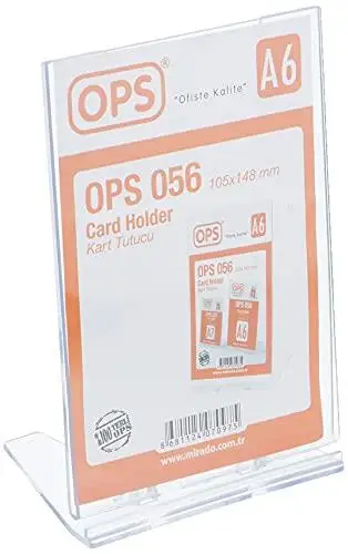 Бренд: Ops 056, A6, вертикальная брошюра для баннеров, Категория: Настольный Органайзер
Бренд: Ops 056, A6, вертикальная брошюра для баннеров, Категория: Настольный Органайзер