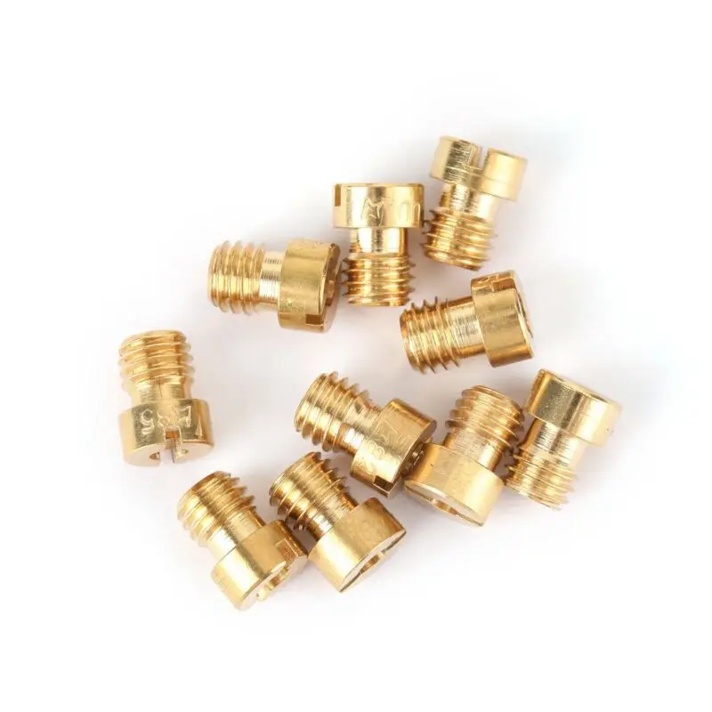 10Pcs Main Jet 82-105 Motorcycle PZ19 Round Head Scooter 139QMB 4-stroke Carb Carburetor Accessories Durable New
10Pcs Main Jet 82-105 Motorcycle PZ19 Round Head Scooter 139QMB 4-stroke Carb Carburetor Accessories Durable New