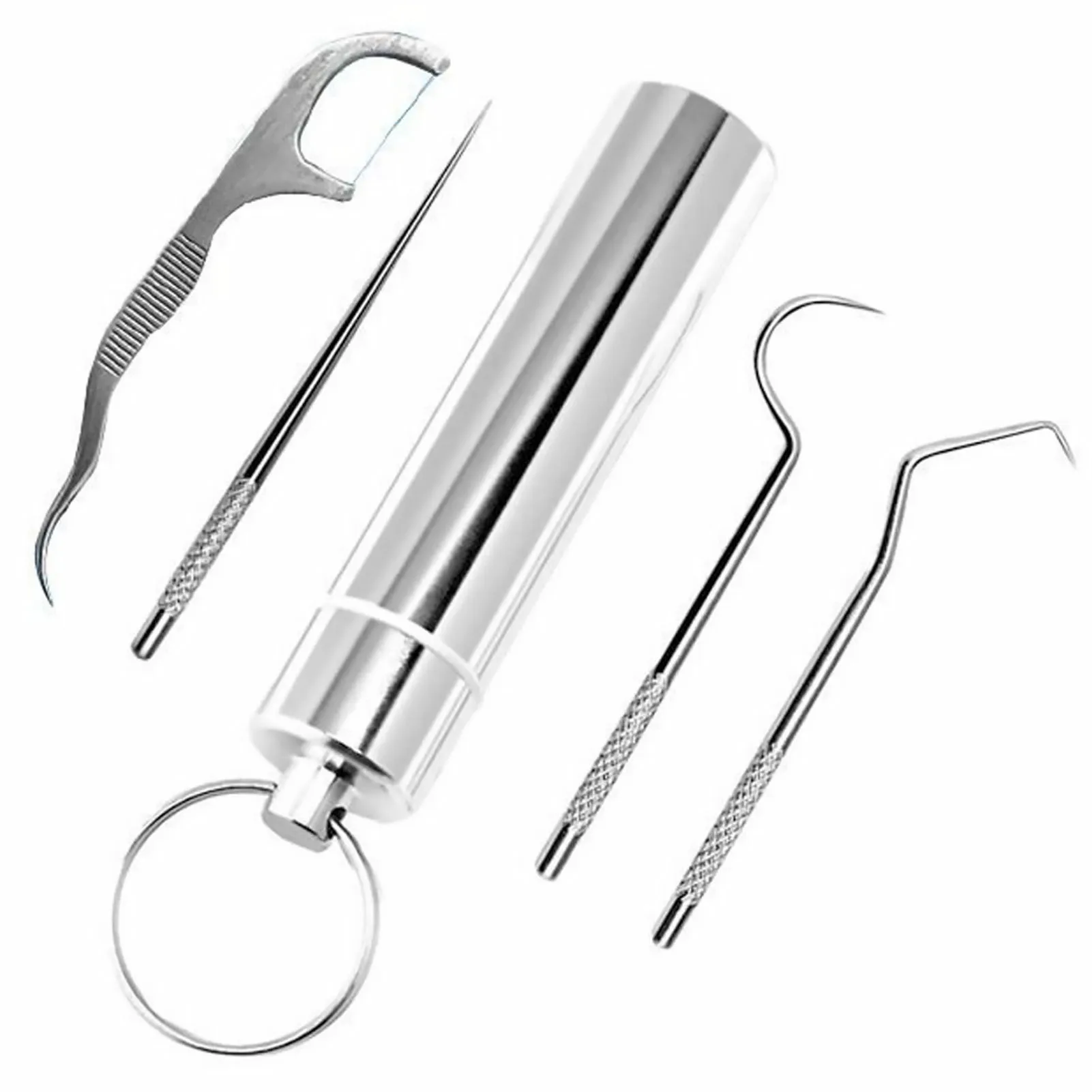 Reusable Metal Toothpicks For Teeth Tooth Flossing Reusable Toothpicks For Outdoor Camping Picnic Travel
Reusable Metal Toothpicks For Teeth Tooth Flossing Reusable Toothpicks For Outdoor Camping Picnic Travel
