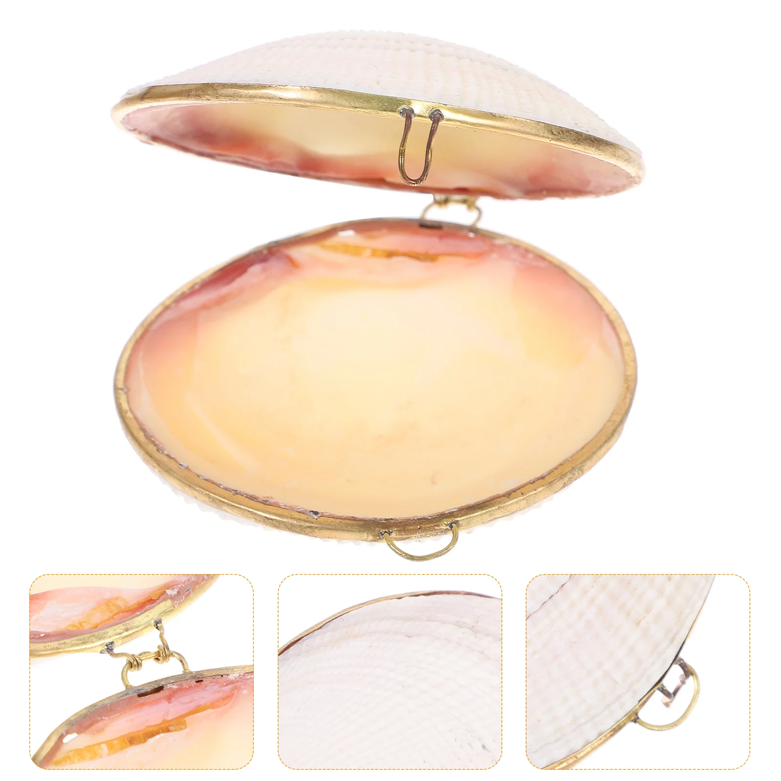 Natural Shell Jewelry Bag Jewelry Box Wedding Engagement Ring Box Earrings Necklace Bracelet Display Gift Box(Random Color)
Natural Shell Jewelry Bag Jewelry Box Wedding Engagement Ring Box Earrings Necklace Bracelet Display Gift Box(Random Color)