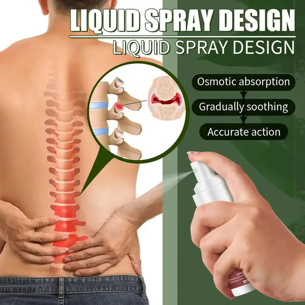Lumbar Pain Relief Herbal Spray, Spine Cold Gel Spray, Cold Compress Lumbar Pain Relief Spray,Knee Joint Cervical Spine Sprayn e
Lumbar Pain Relief Herbal Spray, Spine Cold Gel Spray, Cold Compress Lumbar Pain Relief Spray,Knee Joint Cervical Spine Sprayn e