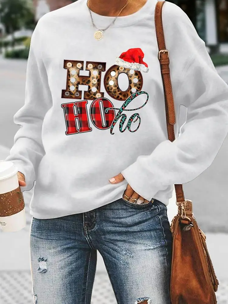 Sweatshirts Women Holiday Merry Christmas Fashion 90s Cute Lovely Trend Style Clothing Casual Female Print Graphic Pullovers
Sweatshirts Women Holiday Merry Christmas Fashion 90s Cute Lovely Trend Style Clothing Casual Female Print Graphic Pullovers