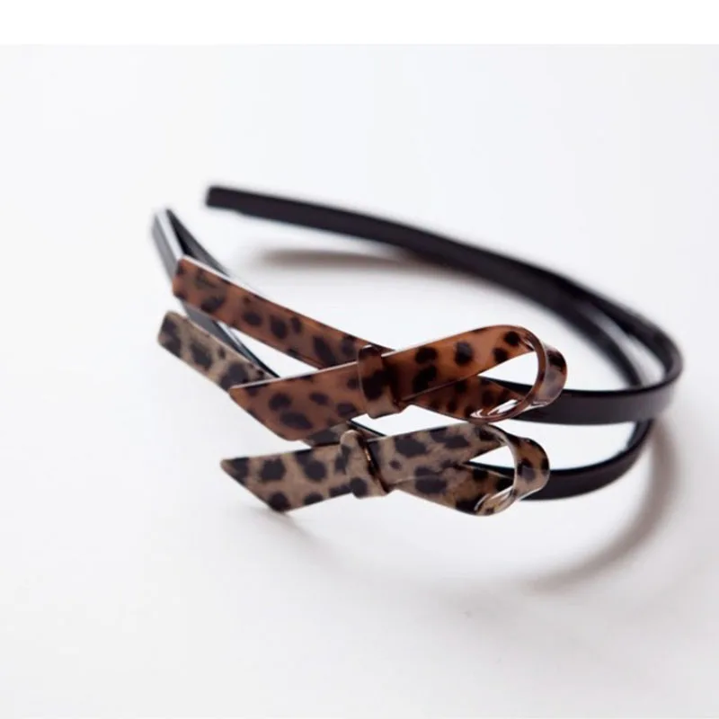 New Arrival Simple Leopard Print Headband With Teeth Bow Hair Headband Fashion Acetic Acid Headband For Elegant Woman Girls
New Arrival Simple Leopard Print Headband With Teeth Bow Hair Headband Fashion Acetic Acid Headband For Elegant Woman Girls
