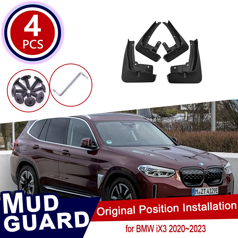 Для BMW iX3 2020 ~ 2023 G08 2022 2023 Автомобильные Брызговики Брызговики Переднее Заднее Колесо Крыло Брызговики 4 шт. Аксессуары
Для BMW iX3 2020 ~ 2023 G08 2022 2023 Автомобильные Брызговики Брызговики Переднее Заднее Колесо Крыло Брызговики 4 шт. Аксессуары