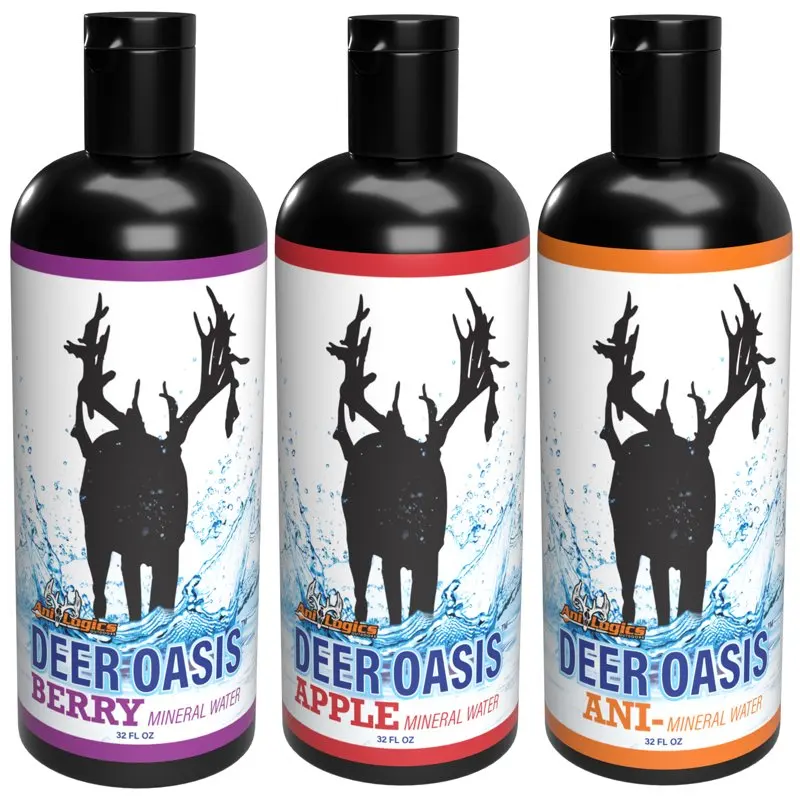 Ani-Logics Outdoors Deer Oasis Variety Mineral Water, 32oz - 6pk
Ani-Logics Outdoors Deer Oasis Variety Mineral Water, 32oz - 6pk