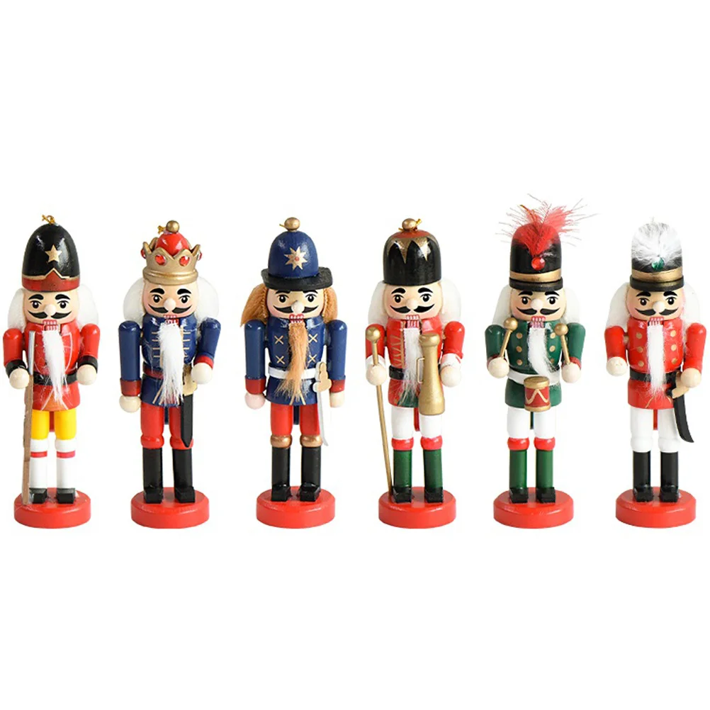 Nutcracker Christmaswooden Ornaments Tree Pendants Nutcrackers Decor Wood Hanging Soldier Figures Pendant Party
Nutcracker Christmaswooden Ornaments Tree Pendants Nutcrackers Decor Wood Hanging Soldier Figures Pendant Party