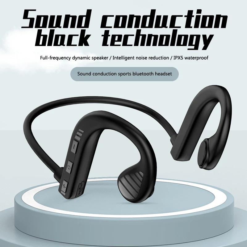Wireless headphone bone-conduction headphone sports Tws waterproof Bluetooth headphone hands-free microphone hearing aid
Wireless headphone bone-conduction headphone sports Tws waterproof Bluetooth headphone hands-free microphone hearing aid