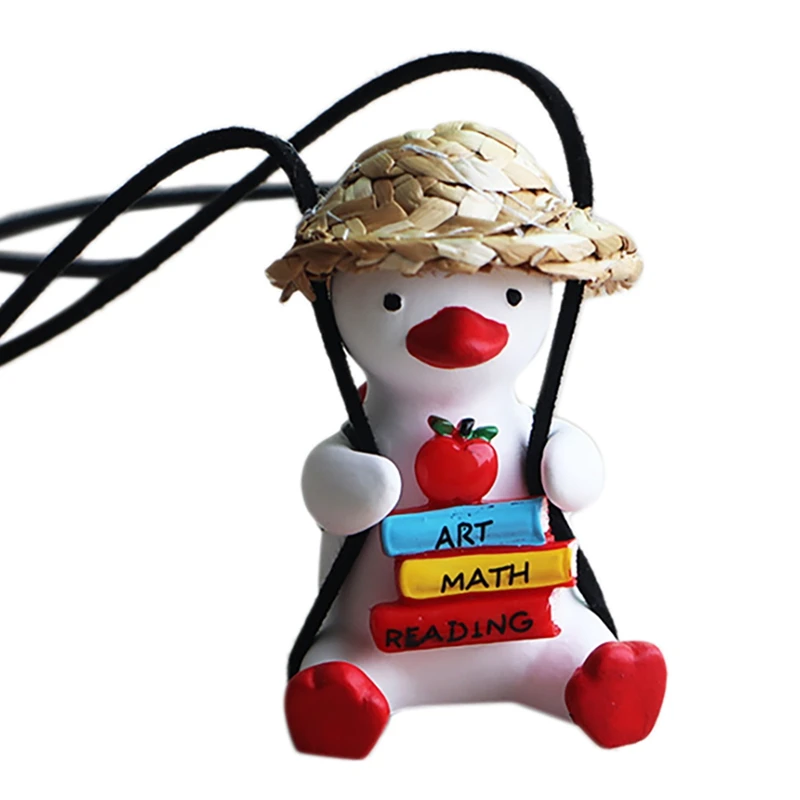 Duck Car Hanging Ornament Car Mirror Hanging Accessories Cute Duck Rear View Mirror Hanging Pendant Car Interior
Duck Car Hanging Ornament Car Mirror Hanging Accessories Cute Duck Rear View Mirror Hanging Pendant Car Interior
