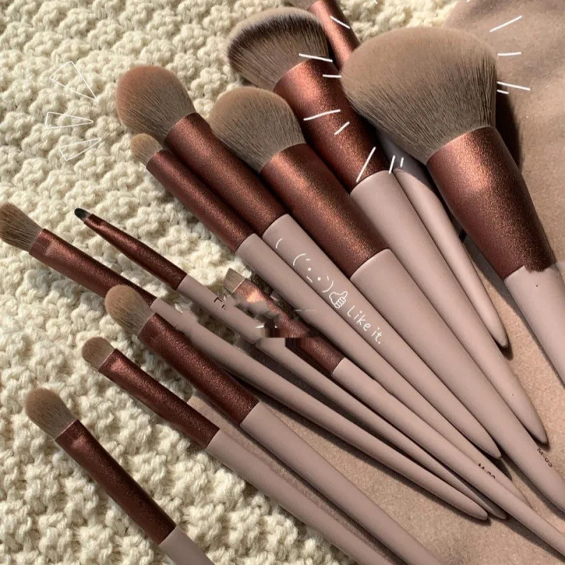 13 PCS/Lot Makeup Brushes Set Eye Shadow Foundation Women Cosmetic Powder Blush Blending Beauty Make Up Tool
13 PCS/Lot Makeup Brushes Set Eye Shadow Foundation Women Cosmetic Powder Blush Blending Beauty Make Up Tool