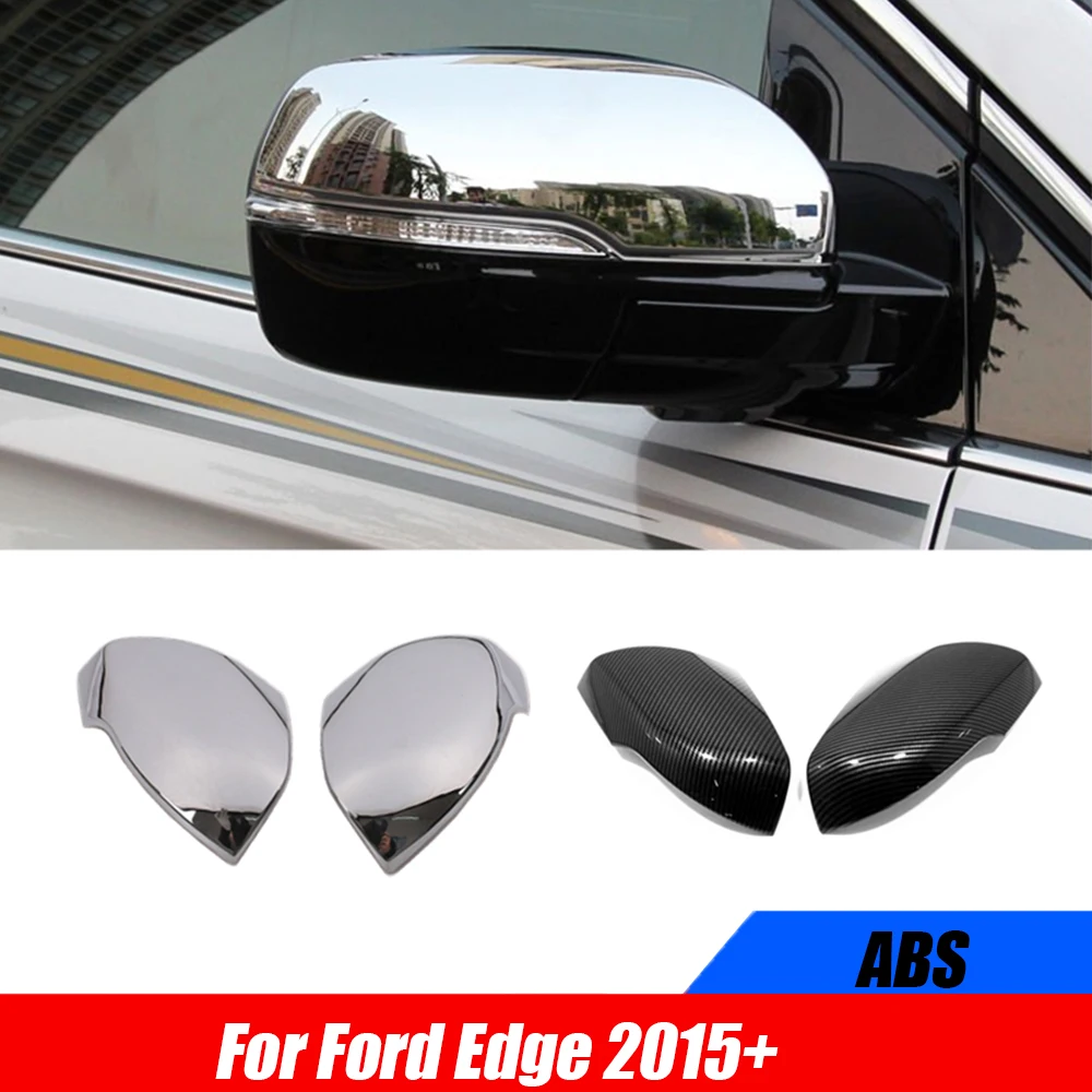 ABS Carbon fiber/Chrome Car side door rearview mirror cover Cover Trim Car styling For Ford Edge 2015 2016 2017 2018 Accessories
ABS Carbon fiber/Chrome Car side door rearview mirror cover Cover Trim Car styling For Ford Edge 2015 2016 2017 2018 Accessories