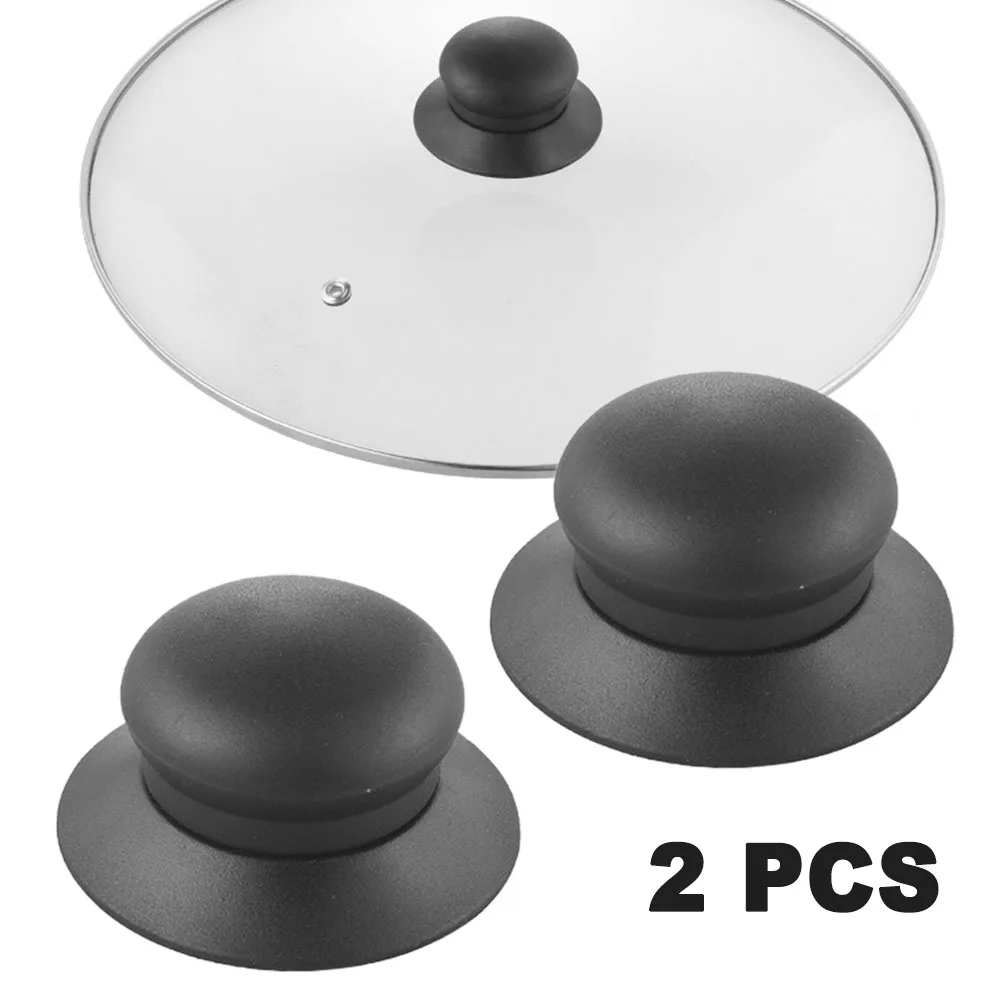 Pot Lid Knobs 2Pcs Accessories Black Tool Apply Cookware Dining Handgrip Handle Kitchen Pot Cover Pot Pan Saucepan
Pot Lid Knobs 2Pcs Accessories Black Tool Apply Cookware Dining Handgrip Handle Kitchen Pot Cover Pot Pan Saucepan