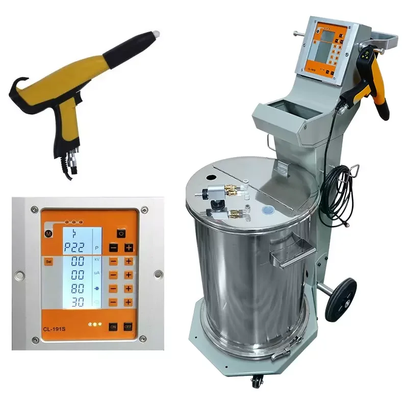 Eectrostatic Spray Gun,Powder Coating Gun Machine Set for Quick Color Change
Eectrostatic Spray Gun,Powder Coating Gun Machine Set for Quick Color Change