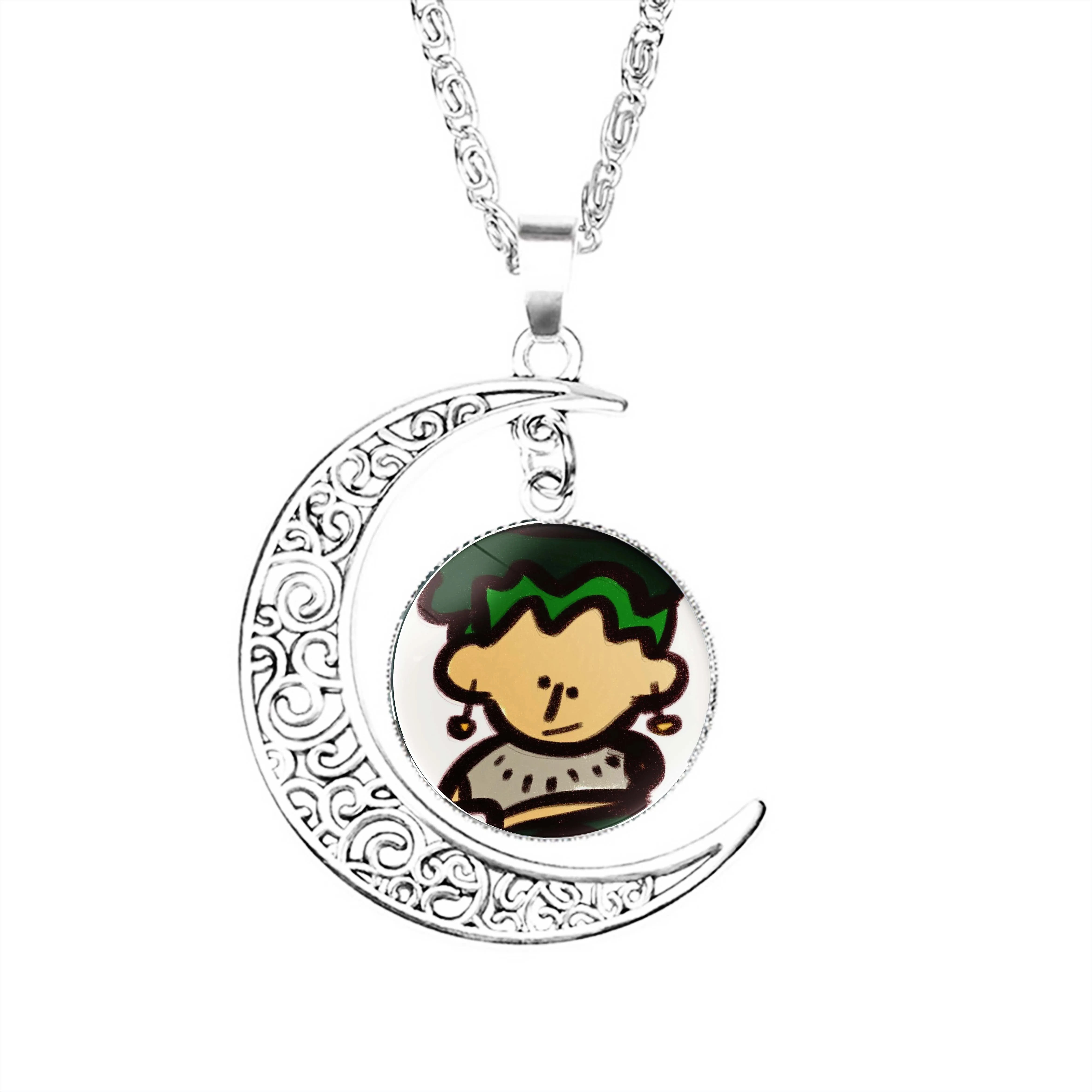 Micro Rohan Moon Necklace Accessories Party Jewelry Crescent Glass Chain Dome Fashion Lovers Gifts Men Lady Charm Girls Boy
Micro Rohan Moon Necklace Accessories Party Jewelry Crescent Glass Chain Dome Fashion Lovers Gifts Men Lady Charm Girls Boy