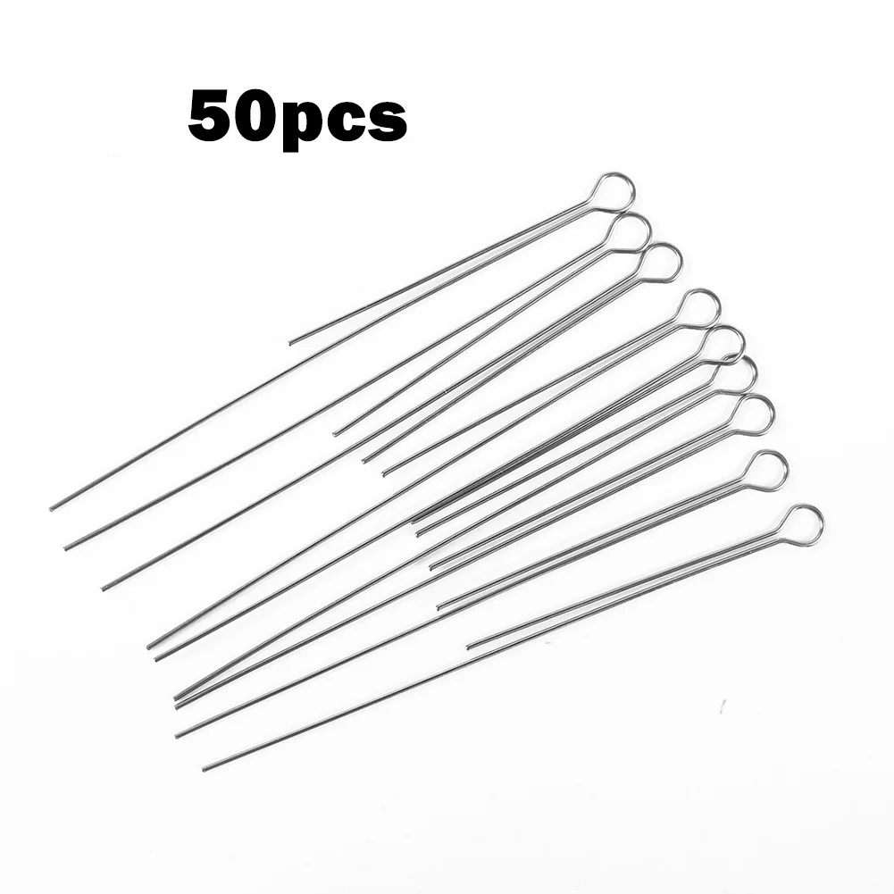 Fishing Bait Spinner Wire Fishing 50 Pcs Spinner Stainless Steel Wires Fishing Accessories Lure DIY Slight Bend
Fishing Bait Spinner Wire Fishing 50 Pcs Spinner Stainless Steel Wires Fishing Accessories Lure DIY Slight Bend